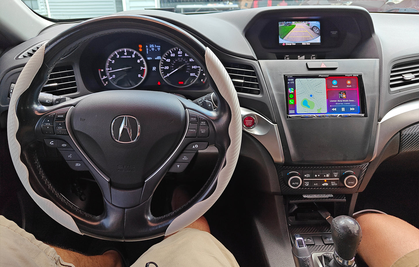2013 2016 2022 Acura ILX Dash Kit for Aftermarket Double Din Radio